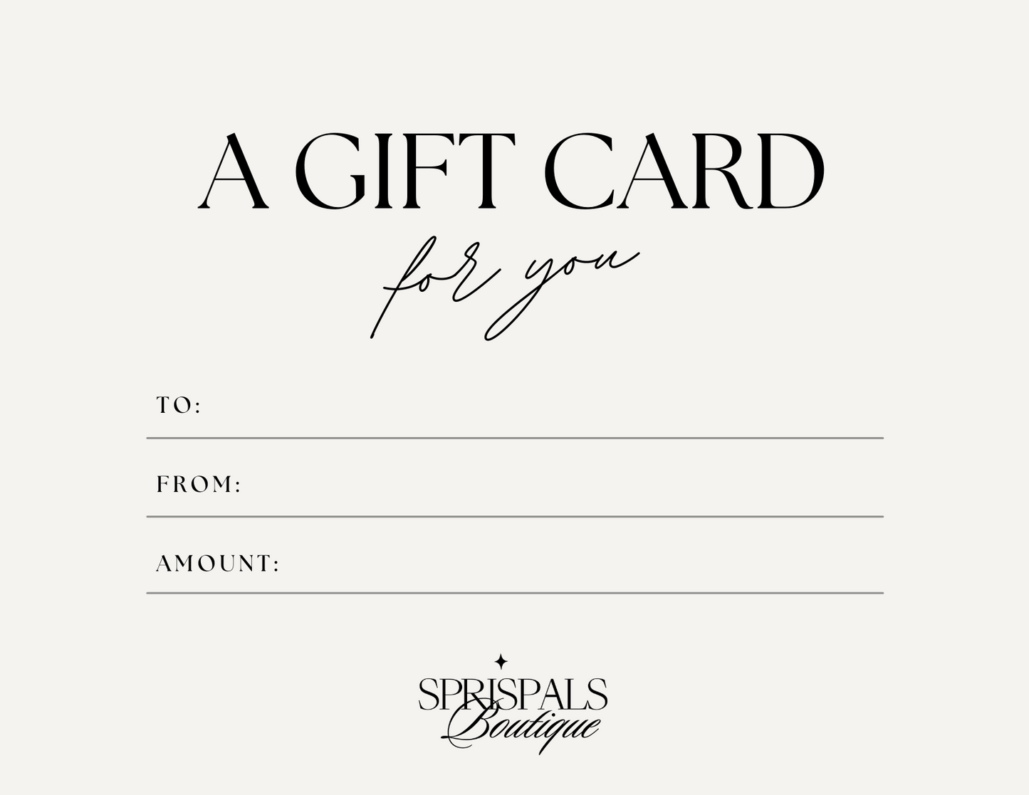 Gift Card
