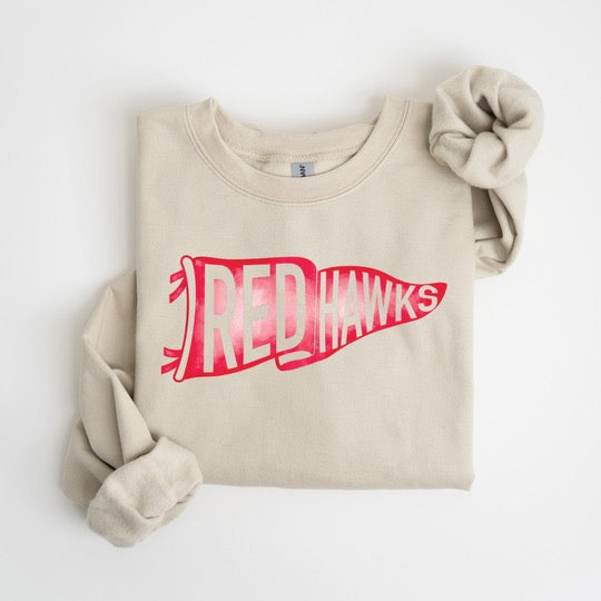 Red Hawks Crewneck