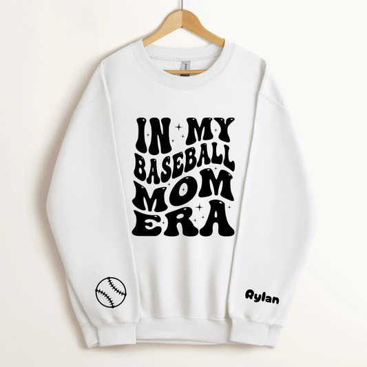 In My Baseball Mom Era Crewneck