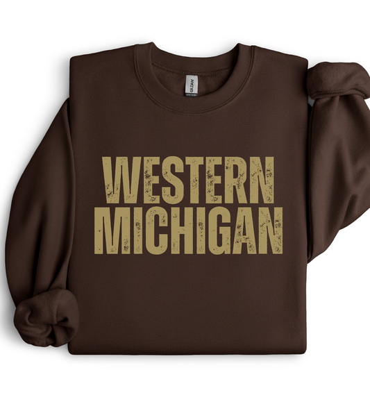Western Michigan Crewneck