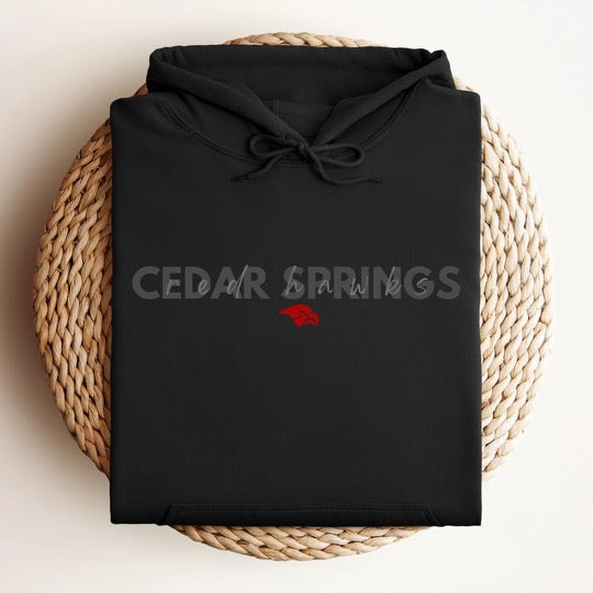 Cedar Springs Red Hawks Hoodie