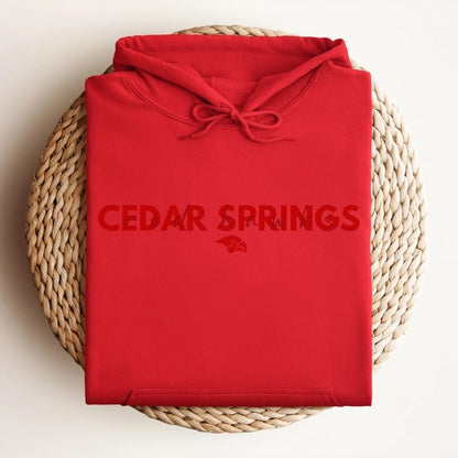Cedar Springs Red Hawks Hoodie