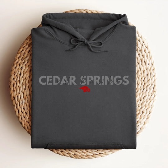 Cedar Springs Red Hawks Hoodie
