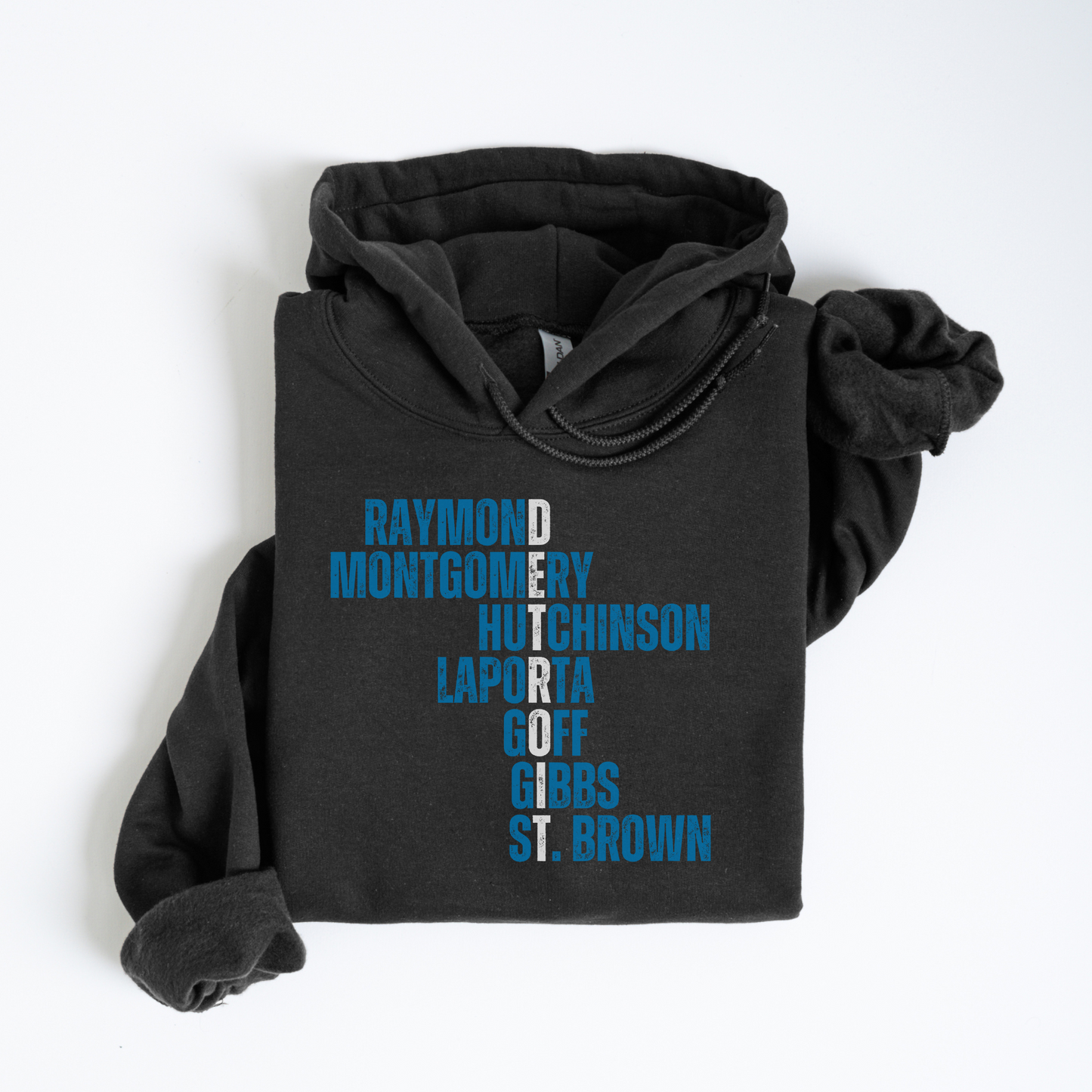 Detroit Lions Player Names Hoodie